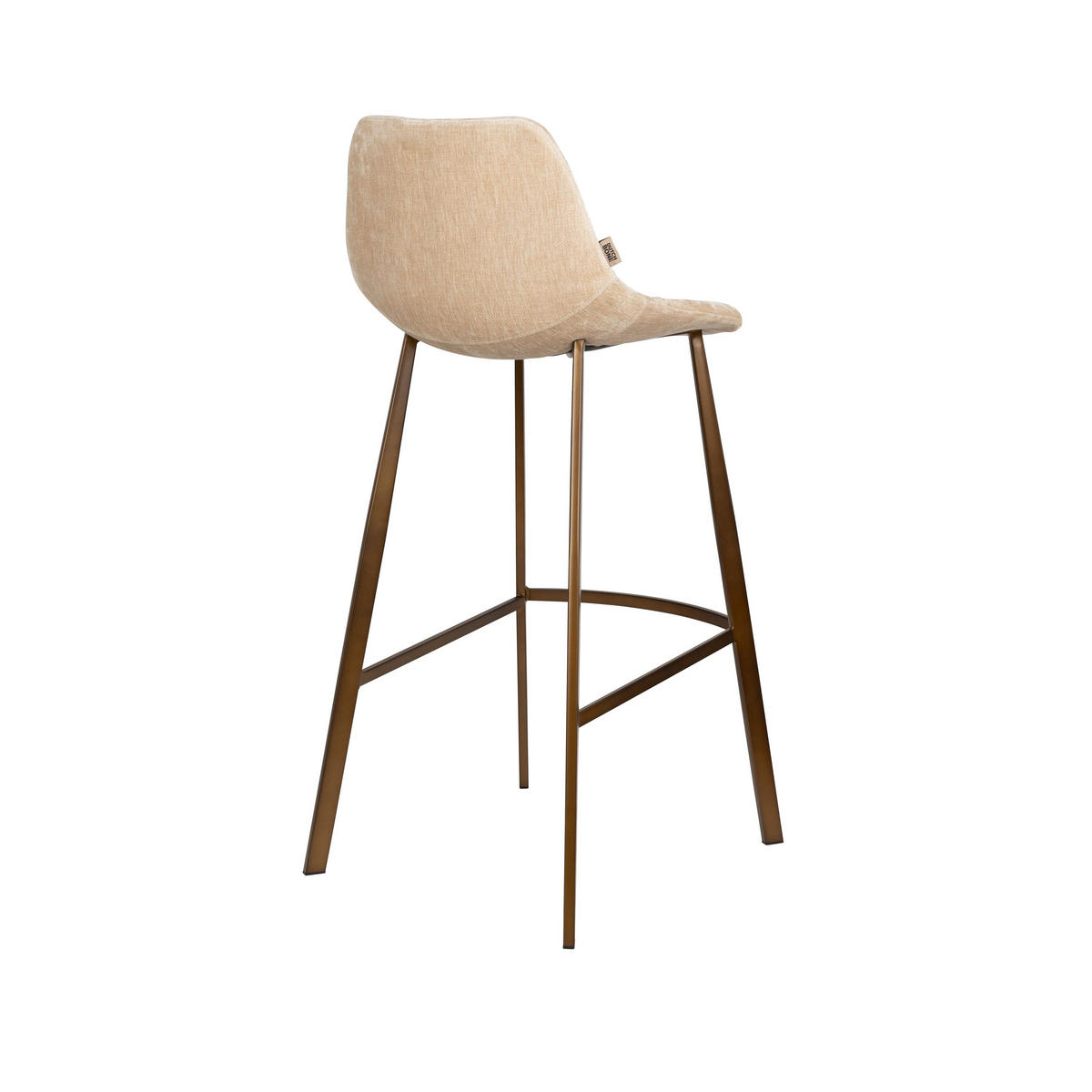 BARHOCKER Franky Beige - 2 er Set - Beige, Kunststoff (50/106/54cm) - Dutchbone