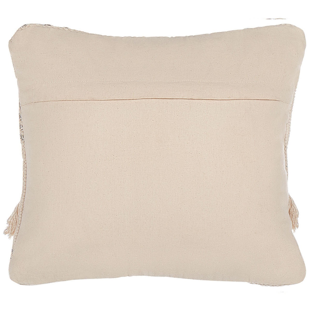 DEKOKISSEN 2er-Set Hellbeige 45/45 cm Vayali - Beige, Naturmaterialien/Textil (45/45cm) - Beliani