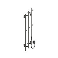 HEIZKÖRPER elektrisch vertikal 115 x 21,6 cm mit Smart-Steuerung Anthrazit - Anthrazit, Metall (21.6/115/9.4cm) - EMKE