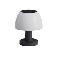 SOLARTISCHLAMPE LUMINA weiß - Weiß, Kunststoff (15.3/15.3/13.5cm) - Lumisky