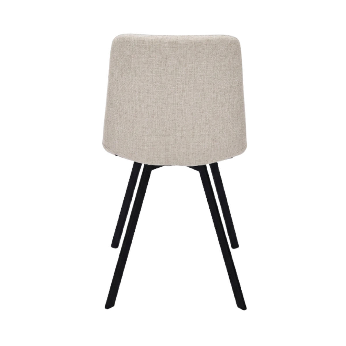 4ER-SET gepolsterte Stühle Chilli 86/55/45 cm - Beige, Holzwerkstoff (46/87/66cm) - Calicosy