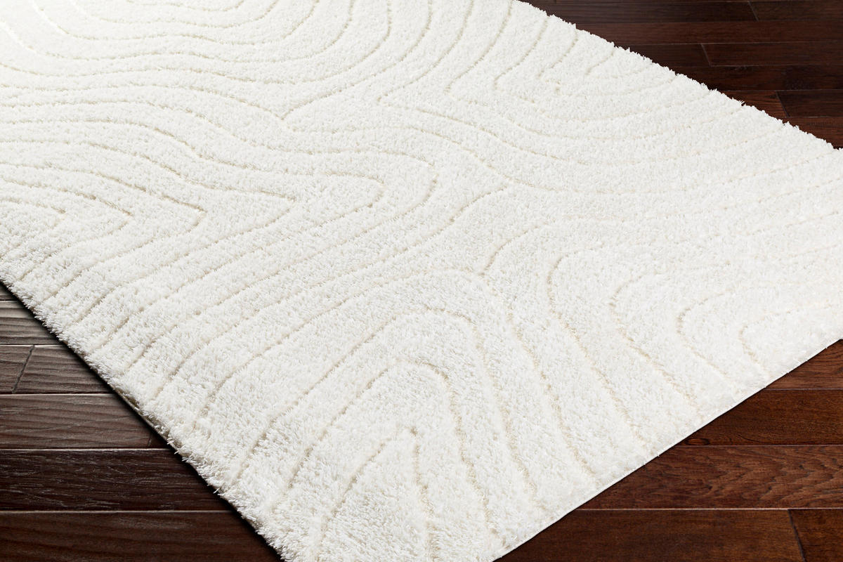 HOCHFLORTEPPICH Danae 160/213 cm Ivoire - Weiß, Textil (213/160cm) - LIVABLISS