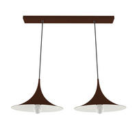 HÄNGELEUCHTE - Dunkelbraun, Metall (33/70/16cm) - Lumicom