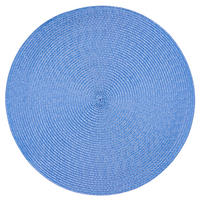 PLATZSET Polypro Bleu rund ca. 35 cm Tischset - Blau, Kunststoff (35cm) - TiborTex