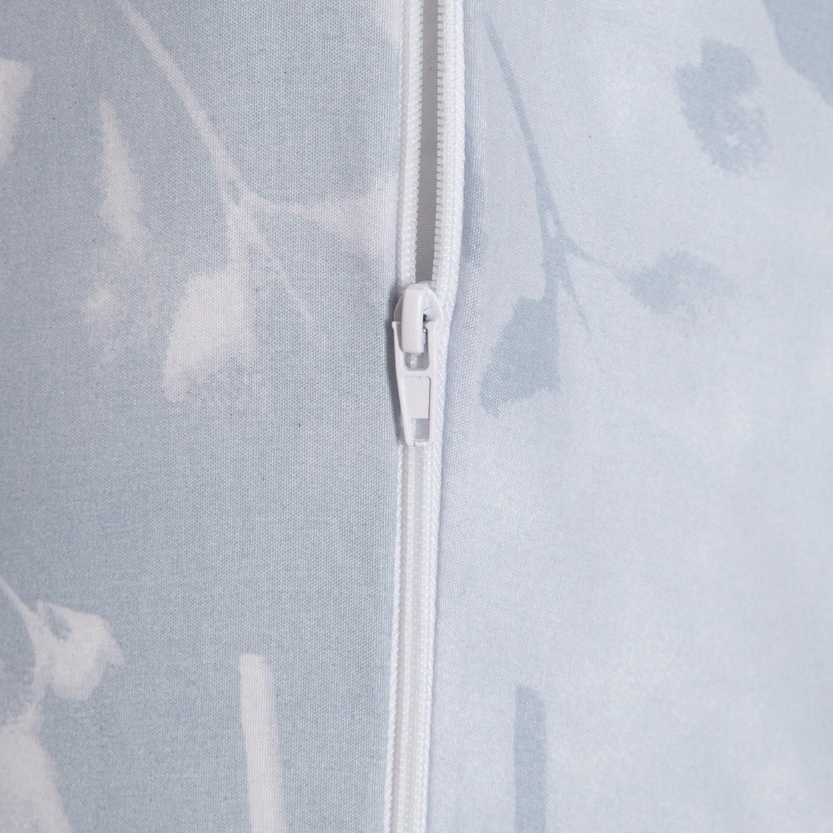 BETTWÄSCHE Blossom Mikrofaser blau 160/200 cm - Blau, Textil (160/200cm) - Homla