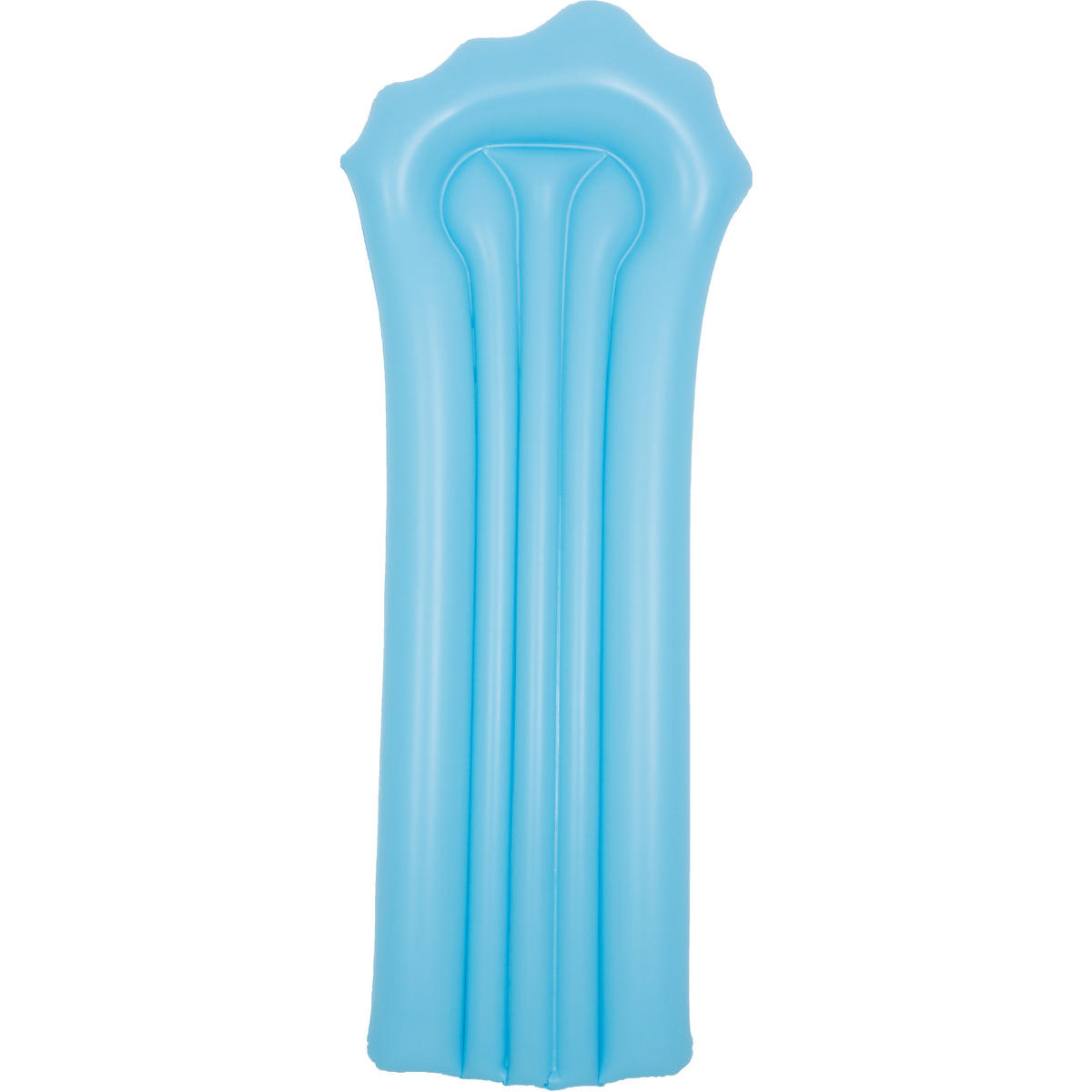 LUFTMATRATZE Raindrop 179 x 70 x 21 cm mit 2 Luftkammern Regentropfendesign - Blau, Kunststoff (179/70/21cm) - Avenli