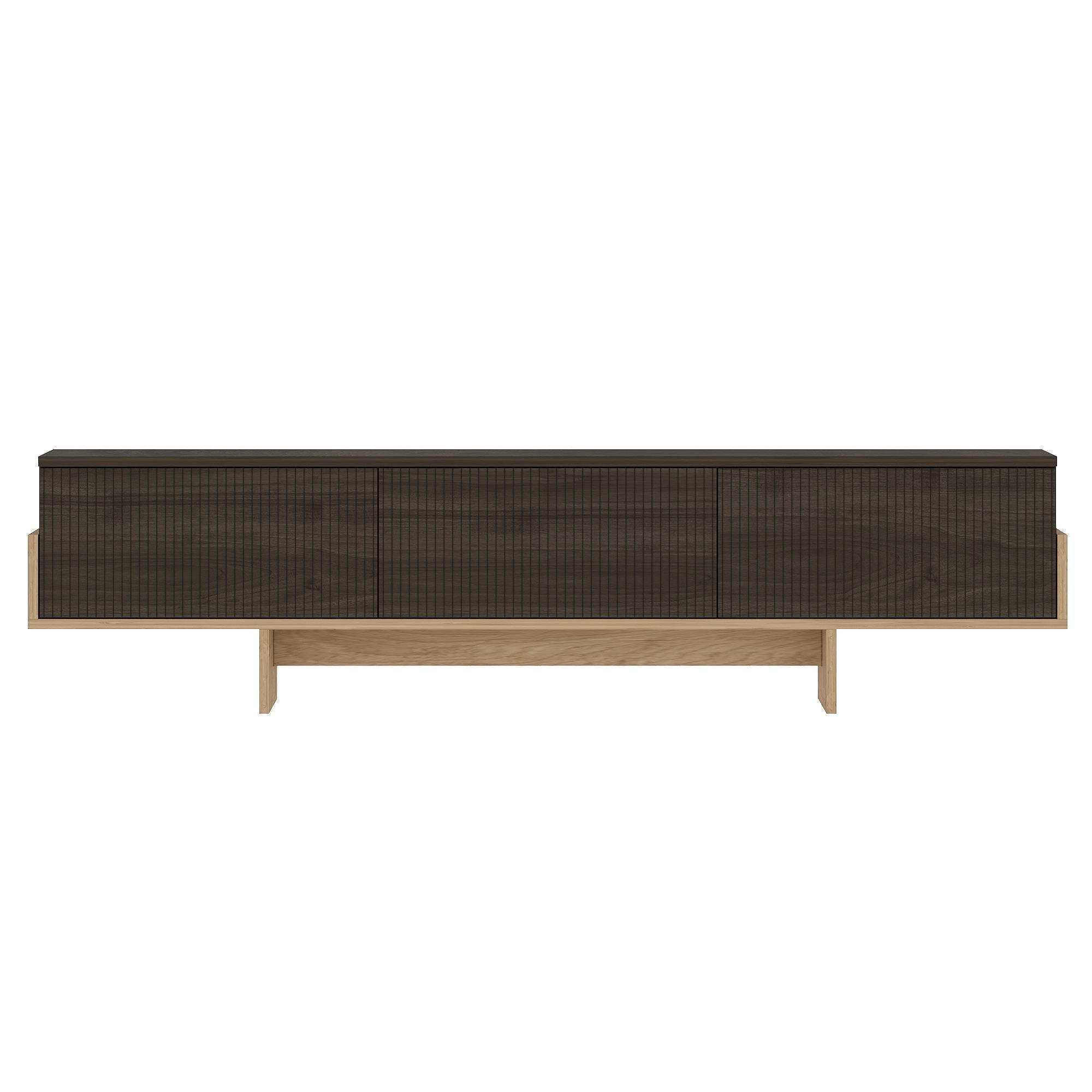 TV-MÖBEL hege Braun - Braun, Holz (30/44/180cm) - Habitat Garten