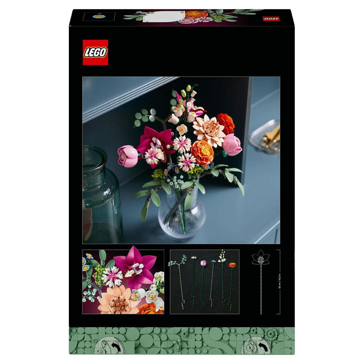 Lego Klemmbausteine Rot 7x38x26 cm