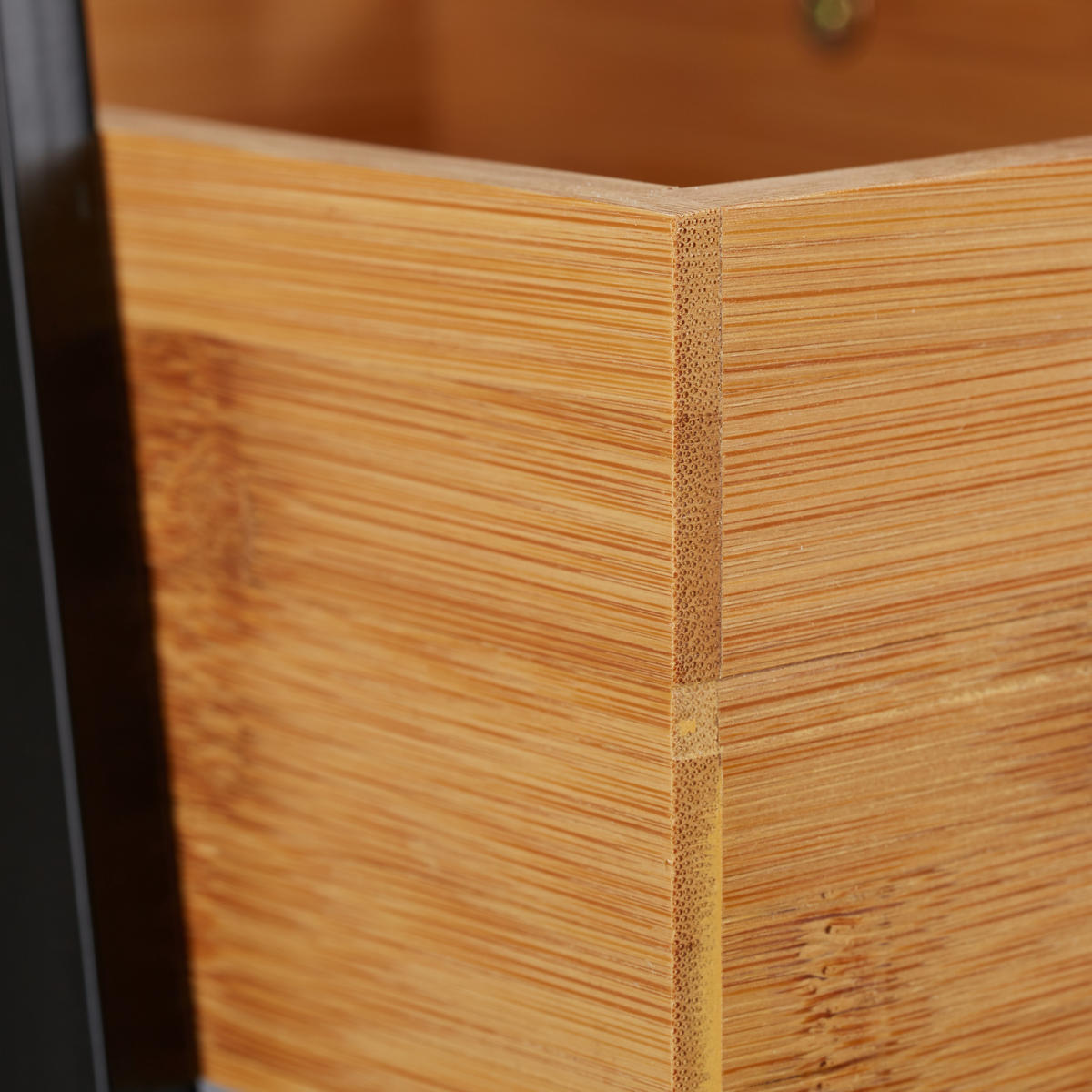 BADREGAL - Hellbraun, Holz/Metall (18/81/30cm) - Relaxdays