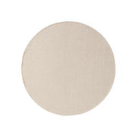 VLNĚNÝ koberec Rocco Bílá ø 150 cm kulatý - bílá, textil/přírodní materiály (150/150cm) - benuta Pure