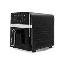 HEISSLUFTFRITTEUSE Schwarz 43.5/43/35.5 cm MR759 - Schwarz, Kunststoff (43/35.5/43.5cm) - Maestro 