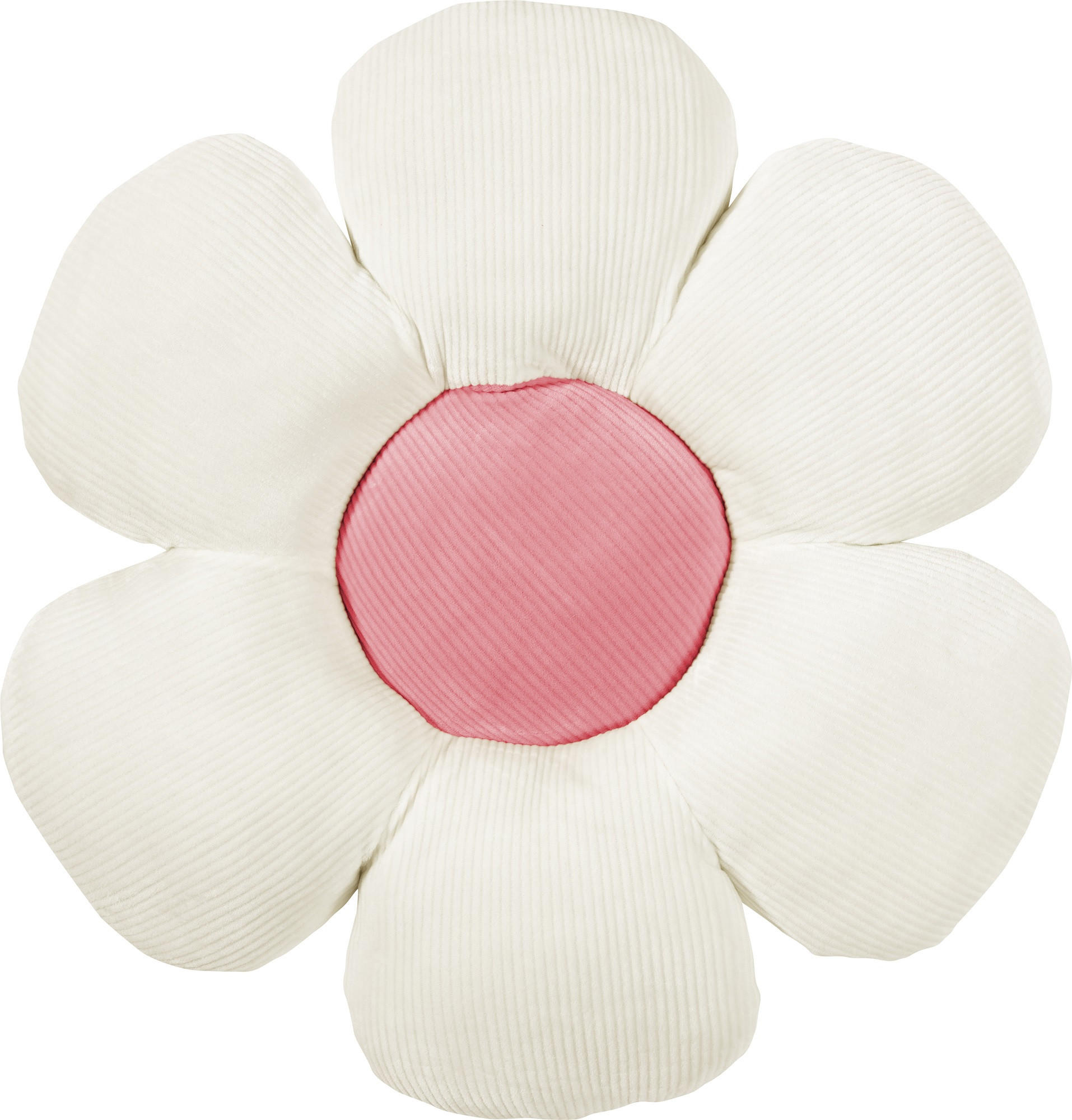 DEKOKISSEN Minnie Blume - Naturfarben, Textil (50cm) - Magma Heimtexx