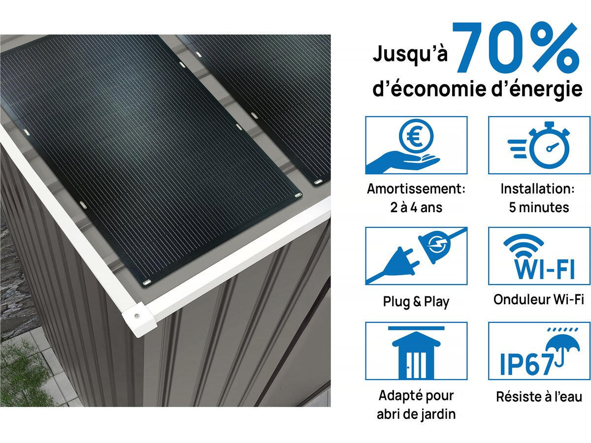 METALL-GARTENHAUS dallas Taupe - Taupe, Metall (36/330/436cm) - Habitat Garten