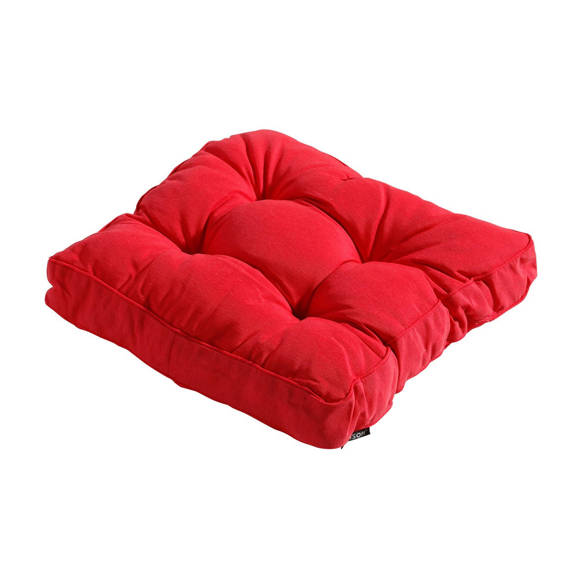 SITZKISSEN Panama 47/47 cm 4er-Set - Hellrot, Textil (47/8/47cm) - Madison