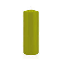 STUMPENKERZEN Grün Ø 68 x 200 mm, 12 Stück - Grün, Paraffin (7/20cm) - Wiedemann Kerzen