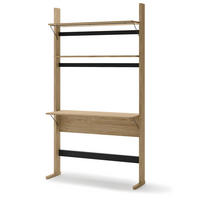 SCHREIBTISCH Ollie Eichenholzoptik 108 cm - Eichefarben, Holzwerkstoff (40/108/193cm) - Selsey