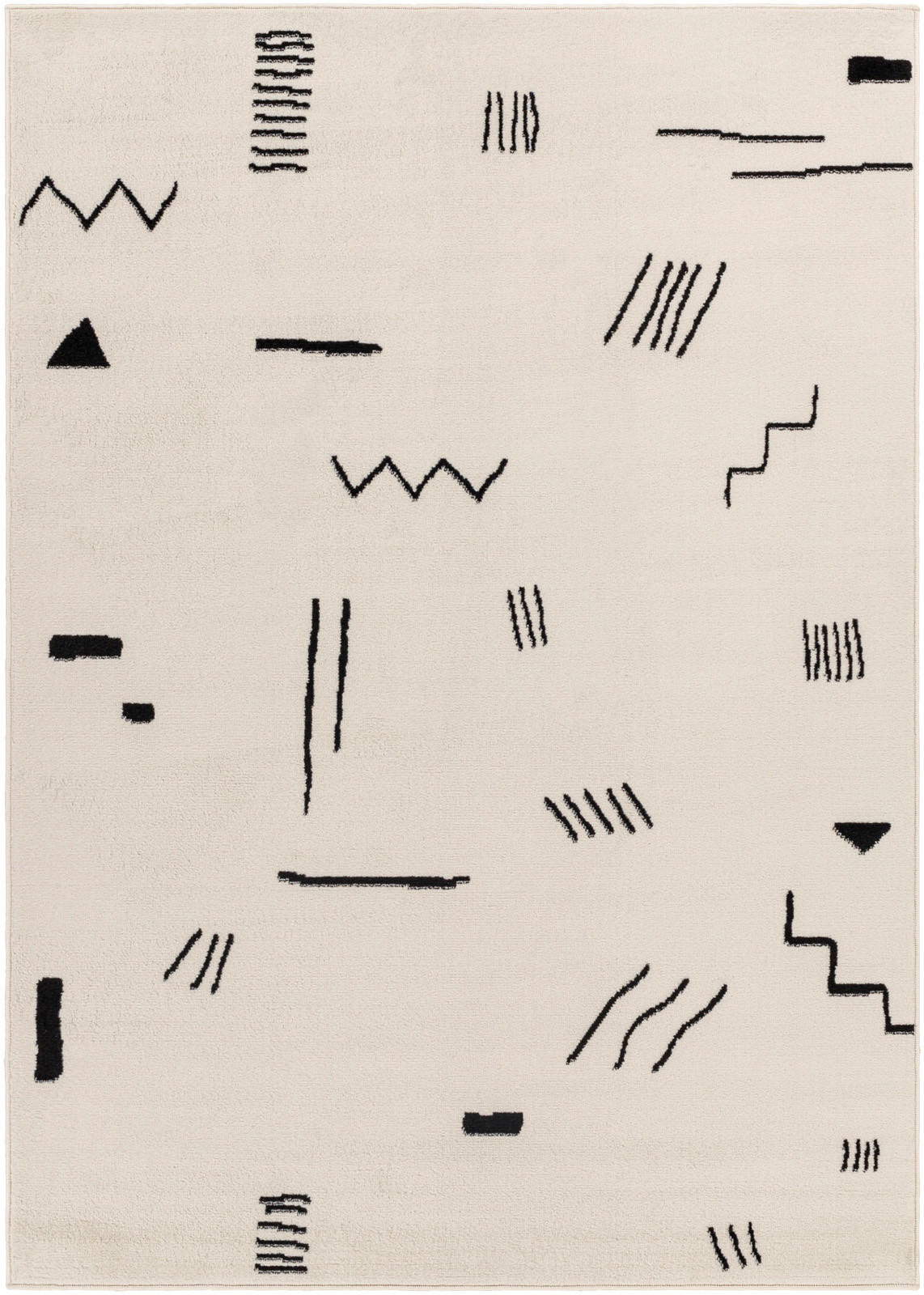 KURZFLORTEPPICH 200/275 cm Weiß - Weiß, Naturmaterialien/Textil (200/275cm) - LIVABLISS