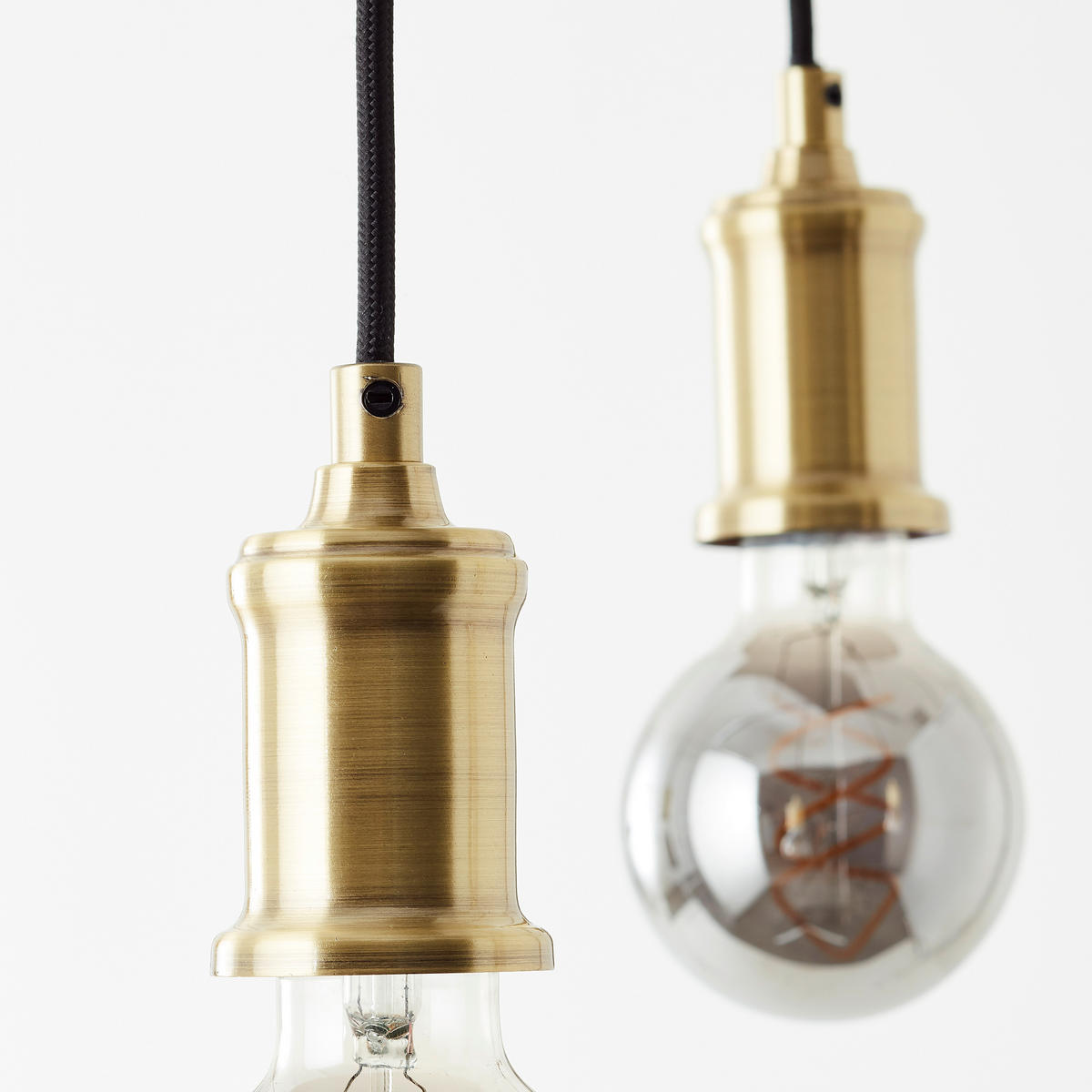 PENDELLEUCHTE Darcia 99814/06 - Schwarz, Holz (95/34.8/133cm) - Brilliant