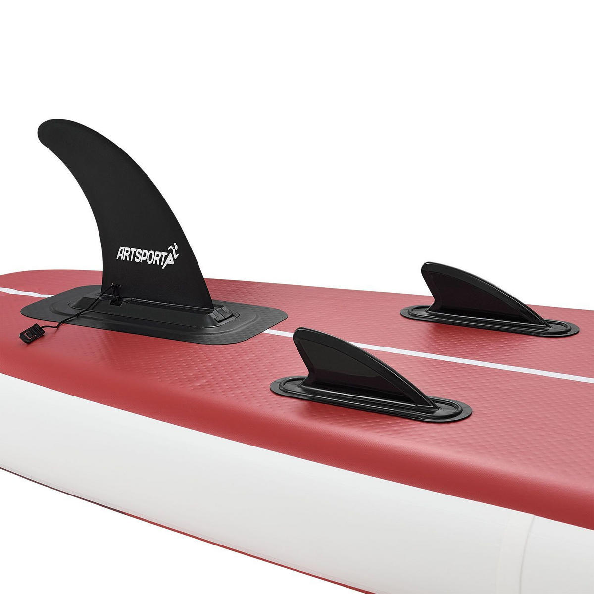 STAND UP Paddle Board Retro Love aufblasbar mit Kajak-Set - Multicolor, Kunststoff (320/77/15cm) - Artsport