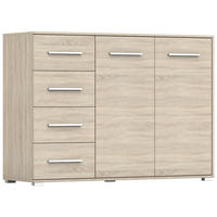 KOMMODE - Highboard IRYS 01 2D4S Sonoma - Sonoma Eiche, Holzwerkstoff (135/95/45cm) - Möblo