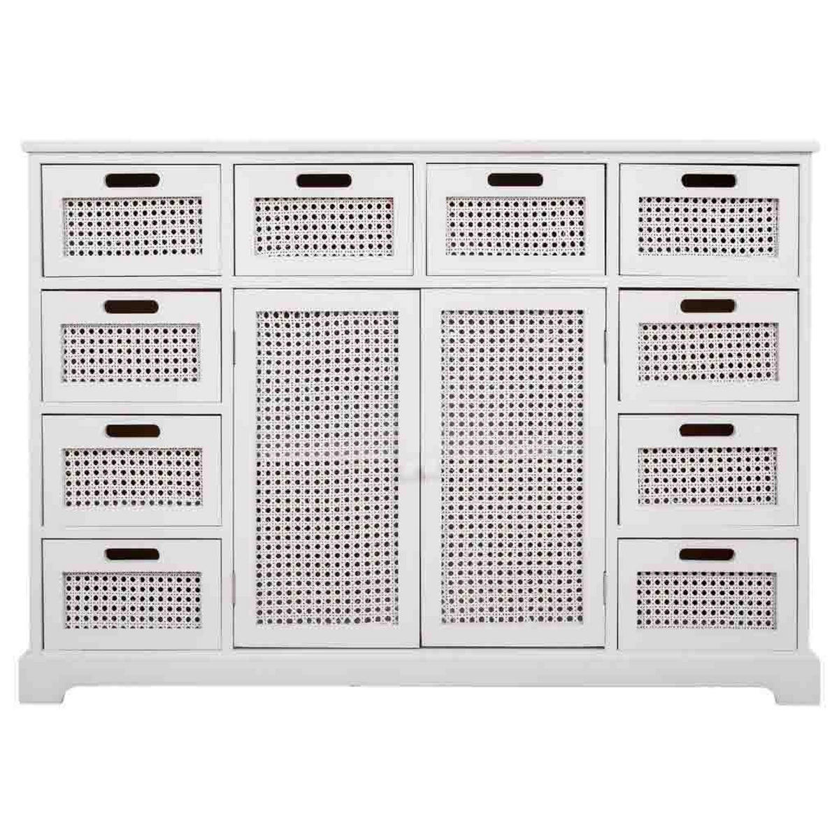 SIDEBOARD aus Holz 113x33x79 cm - Weiß, Holz (113/78.5/33cm) - Wanderlust
