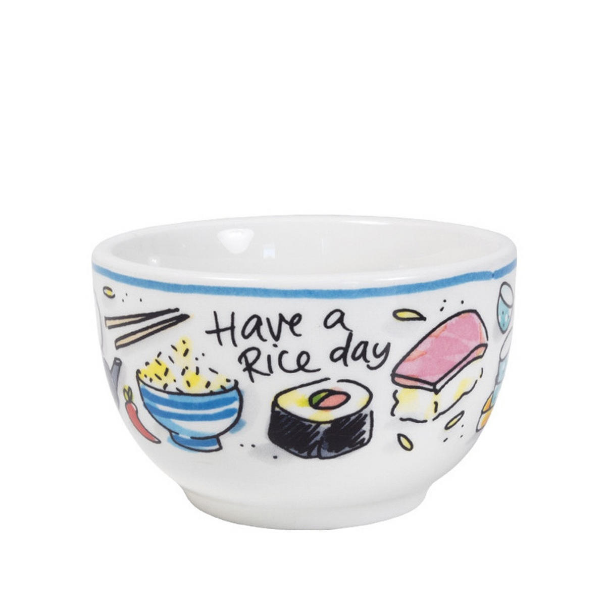 SCHALE You're Shrimply The Best in Bunt - 8cm - Multicolor, Keramik (8.7/5.5/8.7cm) - Blond Amsterdam