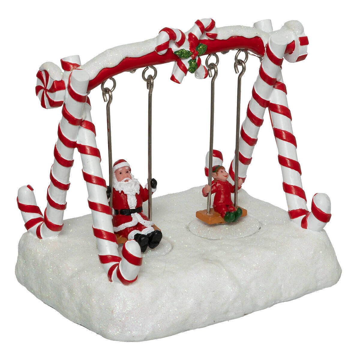 WEIHNACHTSFIGUR mit Beleuchtung 16/12,5 cm - Multicolor, Kunststoff (12.5/16/16cm) - Fééric Lights and Christmas