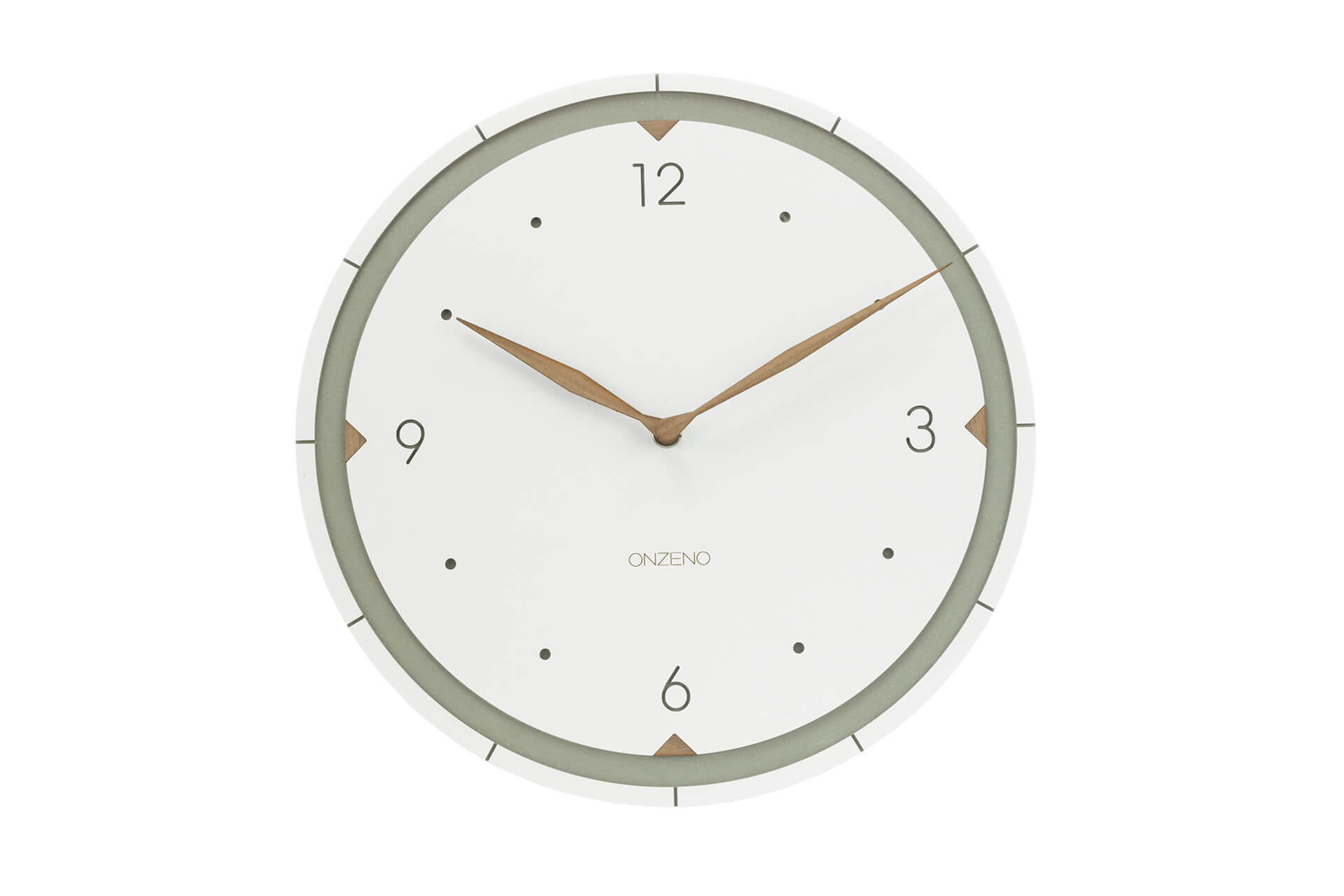 WANDUHR Design Weiß 29/29 cm - Weiß, Holzwerkstoff (0.42/29/1cm) - ONZENO