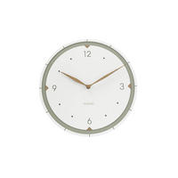 WANDUHR Design Weiß 29/29 cm - Weiß, Holzwerkstoff (0.42/29/1cm) - ONZENO