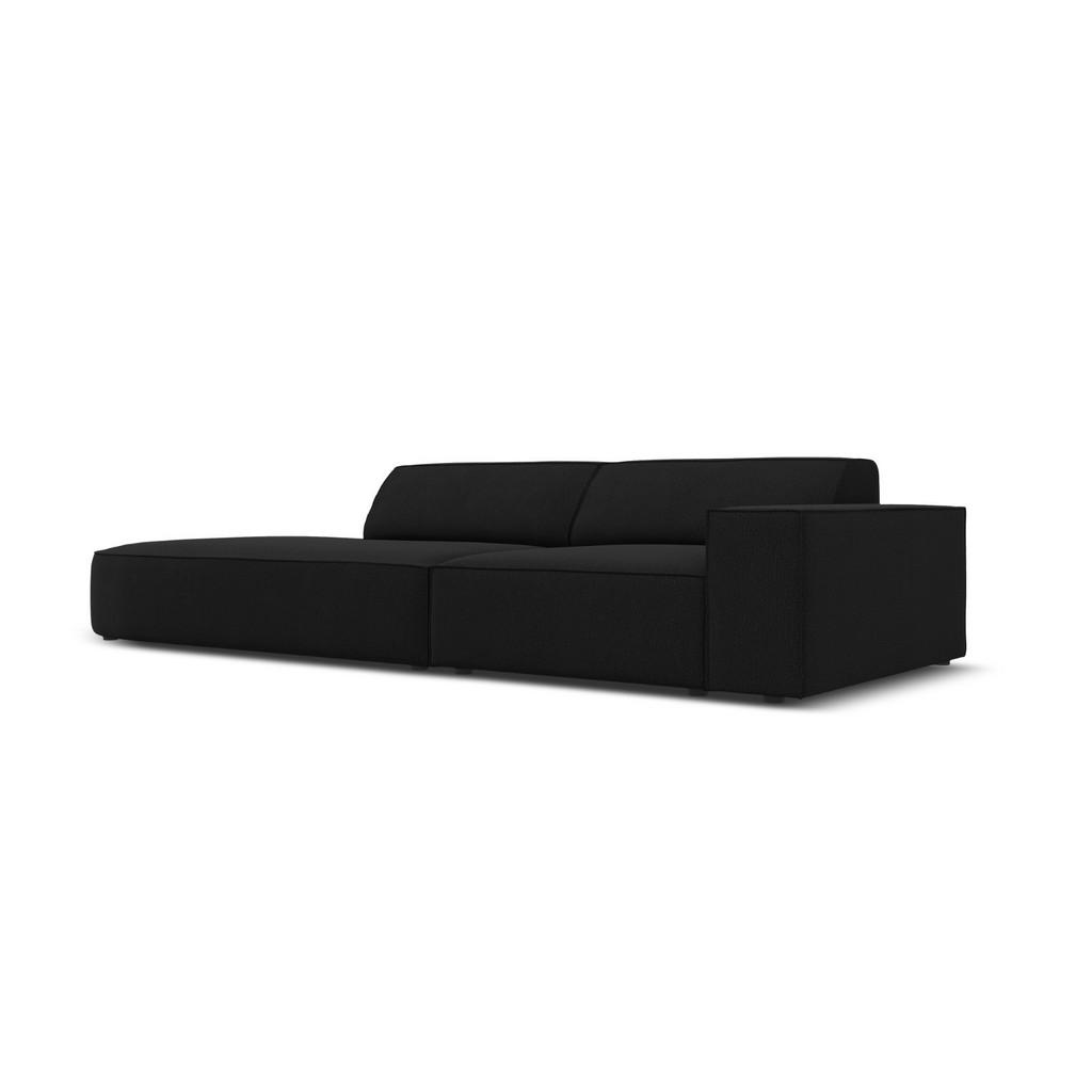 Thumbnail - Micadoni Linkes-Sofa, Schwarz, Textil, 3-Sitzer, 102x70x262 cm, Hergestellt in Europa, Wohnzimmer, Sofas & Couches, Sofa...