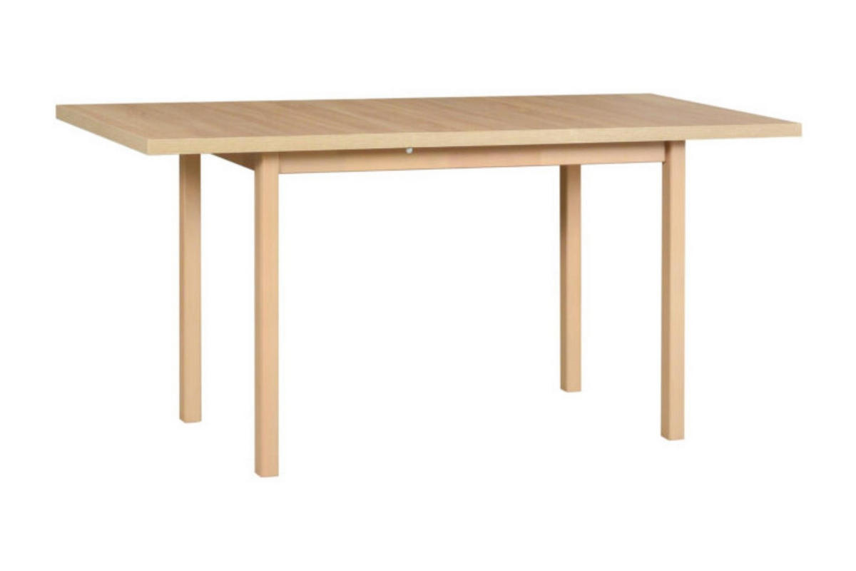 TISCH Max X Sonoma Eiche, Klapptisch mit Holz Beine - Sonoma Eiche, Holz/Holzwerkstoff (120/70/76cm) - Bettso