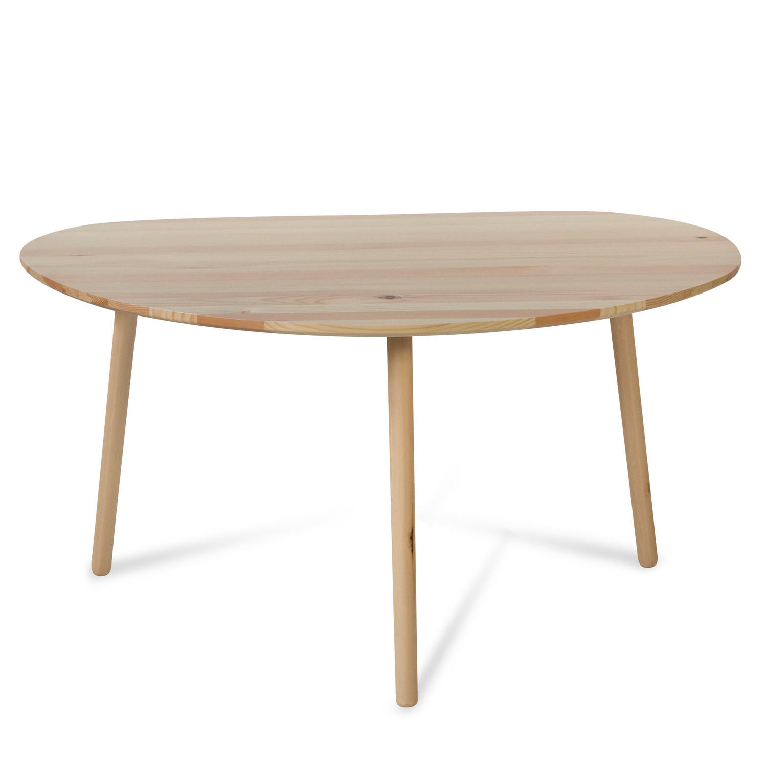 Homestyle4u Couchtisch Natur 84x43x50 cm