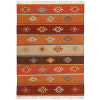 KELIM handgewebt Zohra Multicolor 70x140 cm - Multicolor, Textil (70/140cm) - benuta Pure