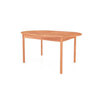 TISCH OVAL AUSZIEHBAR INA Kernbuche - Kernbuche, Holz (200/80/77cm) - byoak