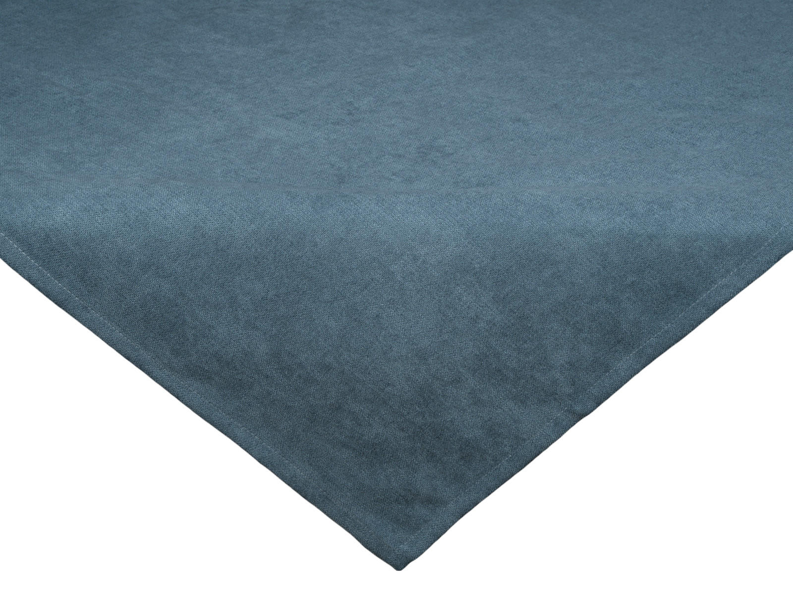 XS-MITTELDECKE FarbTon Chenille-Haptik nordlicht-blau 60/60 cm - Blau, Textil (60/60cm) - beties Heimtextil