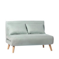 SCHLAFSOFA Noa Grün 117 cm x 79 cm - Grün, Textil (117/79/75cm) - Klast Home