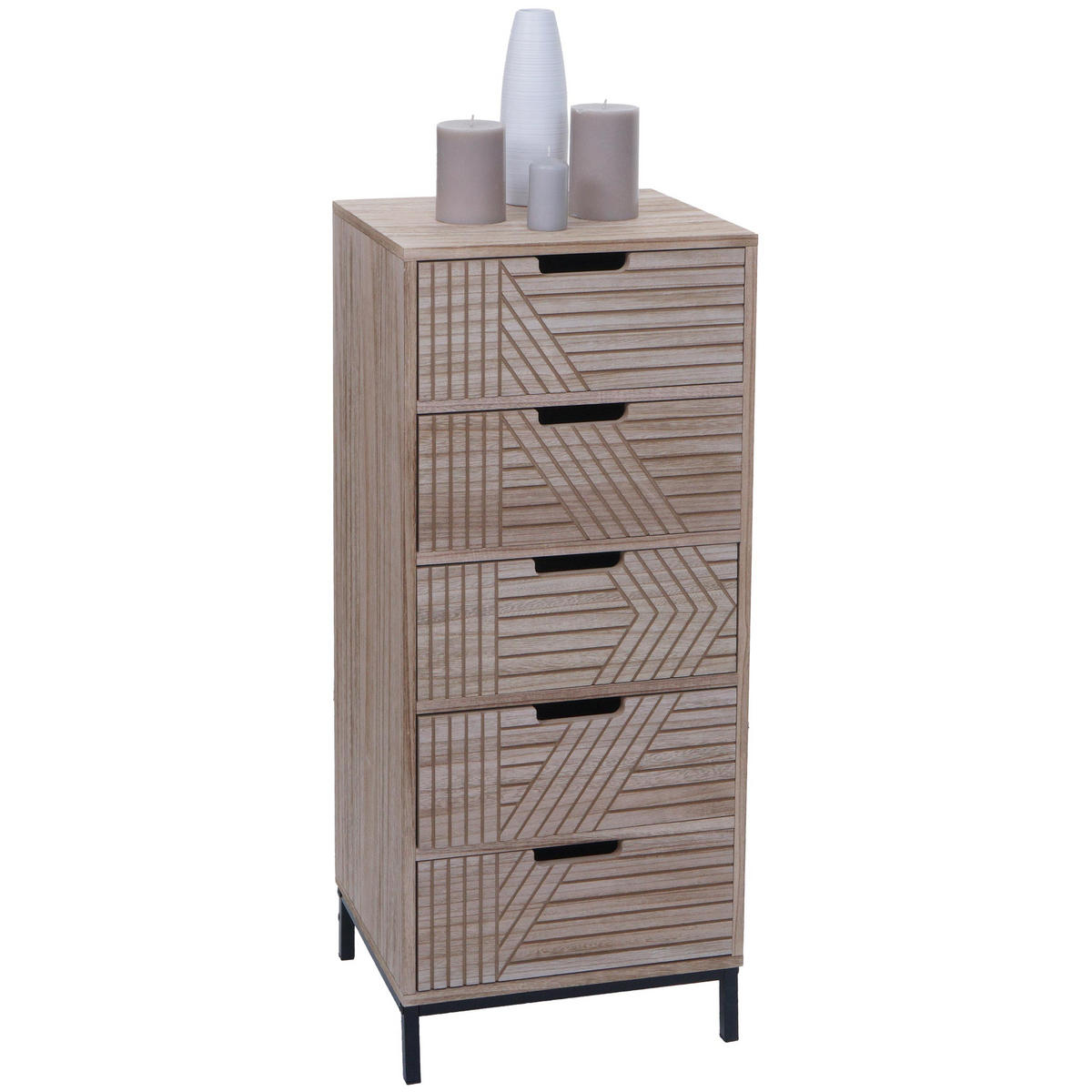 KOMMODE Braun - Braun, Holz (35/84/29cm) - MCW