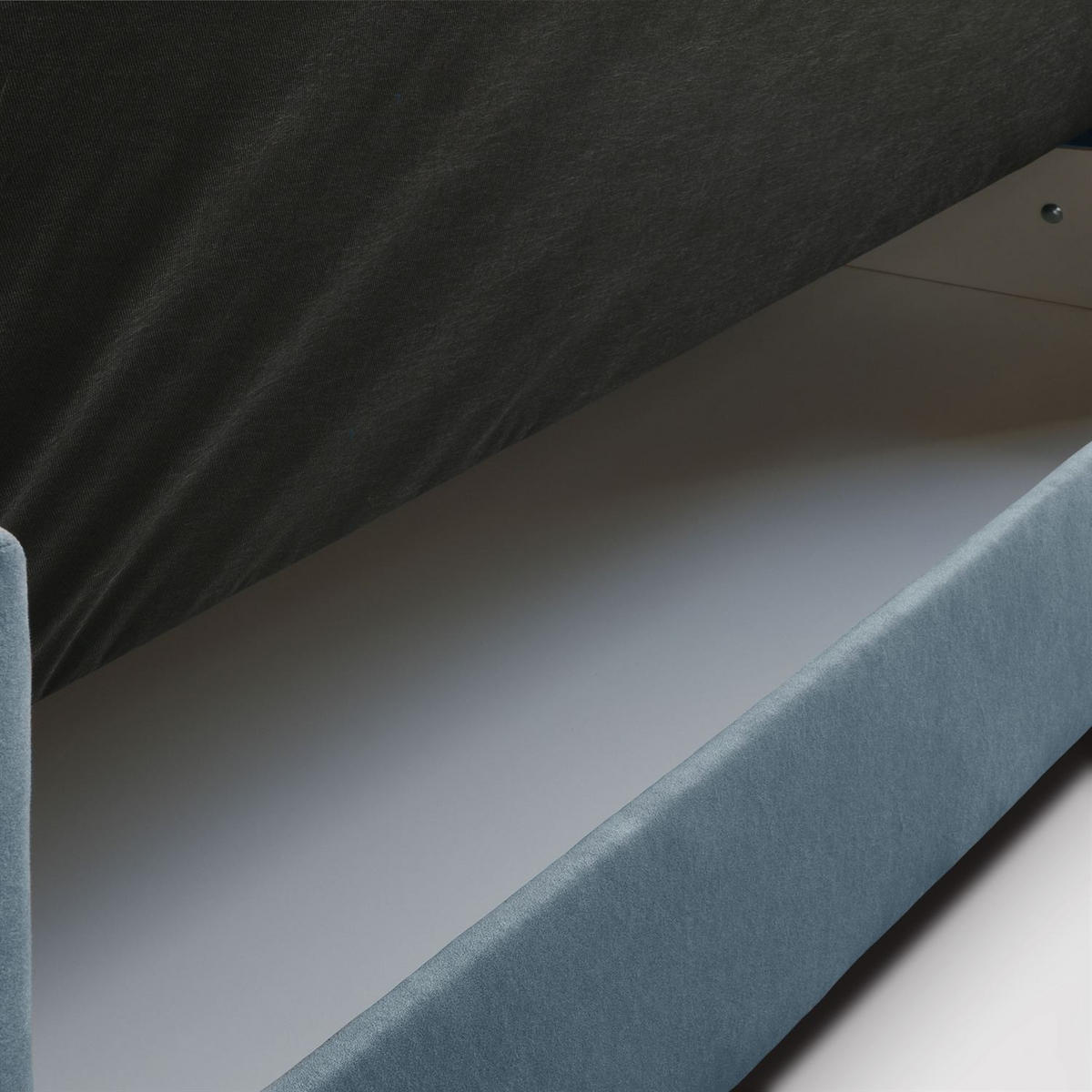 SCHLAFSOFA VERO MAX mit Schlaffunktion Castel 74 - Blau, Textil (191/88/90cm) - Lookway