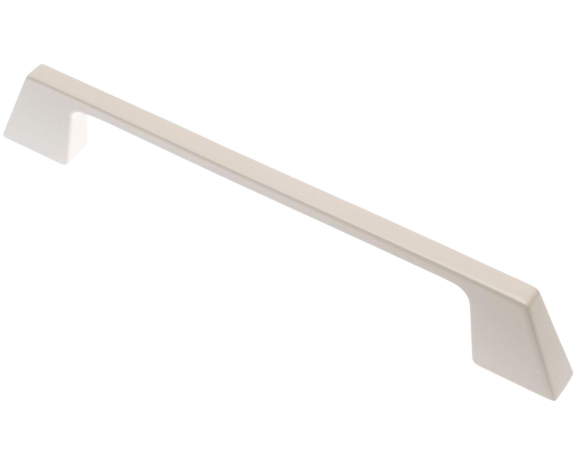 MÖBELGRIFF BA 320mm, Küchengriff Weiss matt, Schrankgriff Stilo - Weiß, Metall (0.8/3/34.6cm)