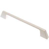 MÖBELGRIFF BA 320mm, Küchengriff Weiss matt, Schrankgriff Stilo - Weiß, Metall (0.8/3/34.6cm)