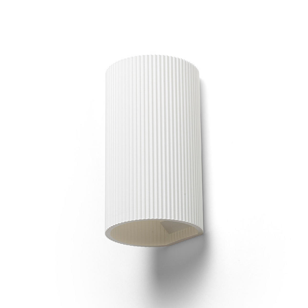 WANDLEUCHTE CALLUM RL2 250 Weiß Eco PLA 15 W - Weiß, Kunststoff (142/25/13cm) - Rendl