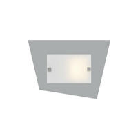 WANDLEUCHTE - Grau, Metall (35/25/6cm) - Lumicom