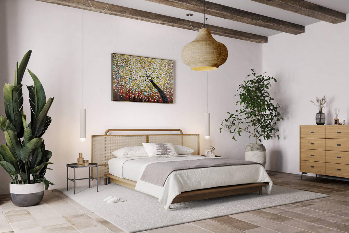 ÖLGEMÄLDE 120/80 cm - Blau/Gelb, Holz/Textil (120/80cm) - KUNSTLOFT