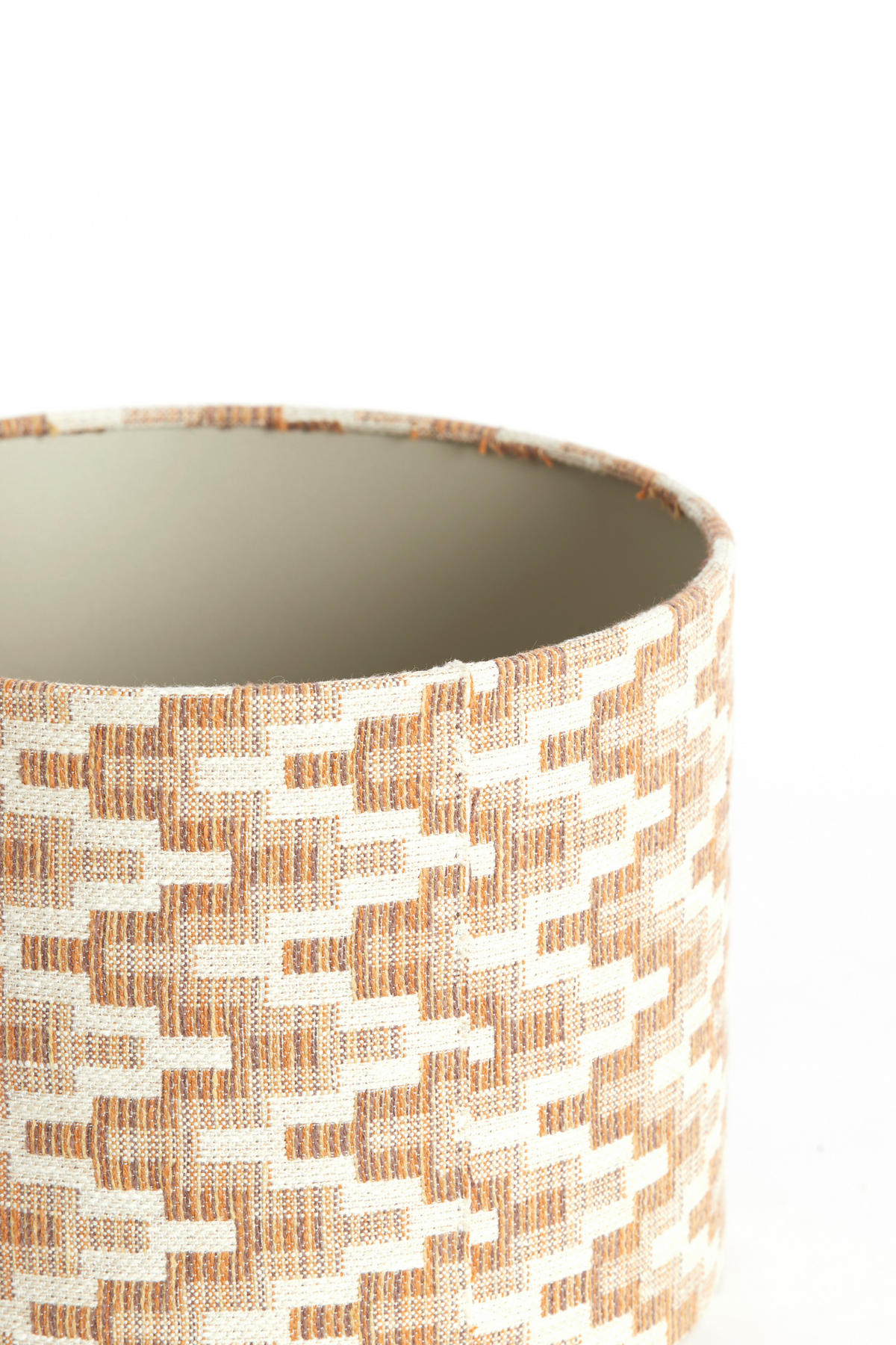 LAMPENSCHIRM Jinx Braun 25/25/18 cm - Braun, Textil (25/25/18cm) - Light & Living