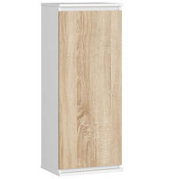 HÄNGESCHRANK Weiß, Eiche Sonoma 99/40/30 - Weiß, Holzwerkstoff (40/99/30cm) - RAUMHIRSCH FURNITURE