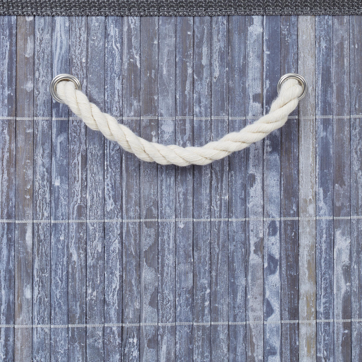 5TLG.AUFBEWAHRUNGSKORB - Grau, Holz/Wellpappe (37.5/23/27.5cm) - Relaxdays