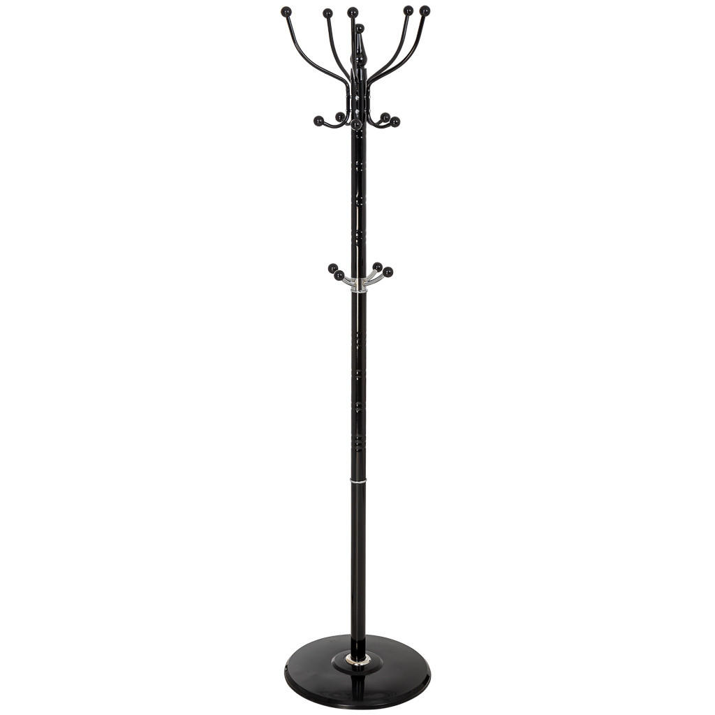 Wanderlust Garderobe Schwarz 37x176x37 cm