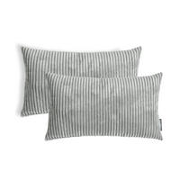 SOFAKISSEN Rest 2er-Set - Grau, Textil (40/60cm) - Mokebo