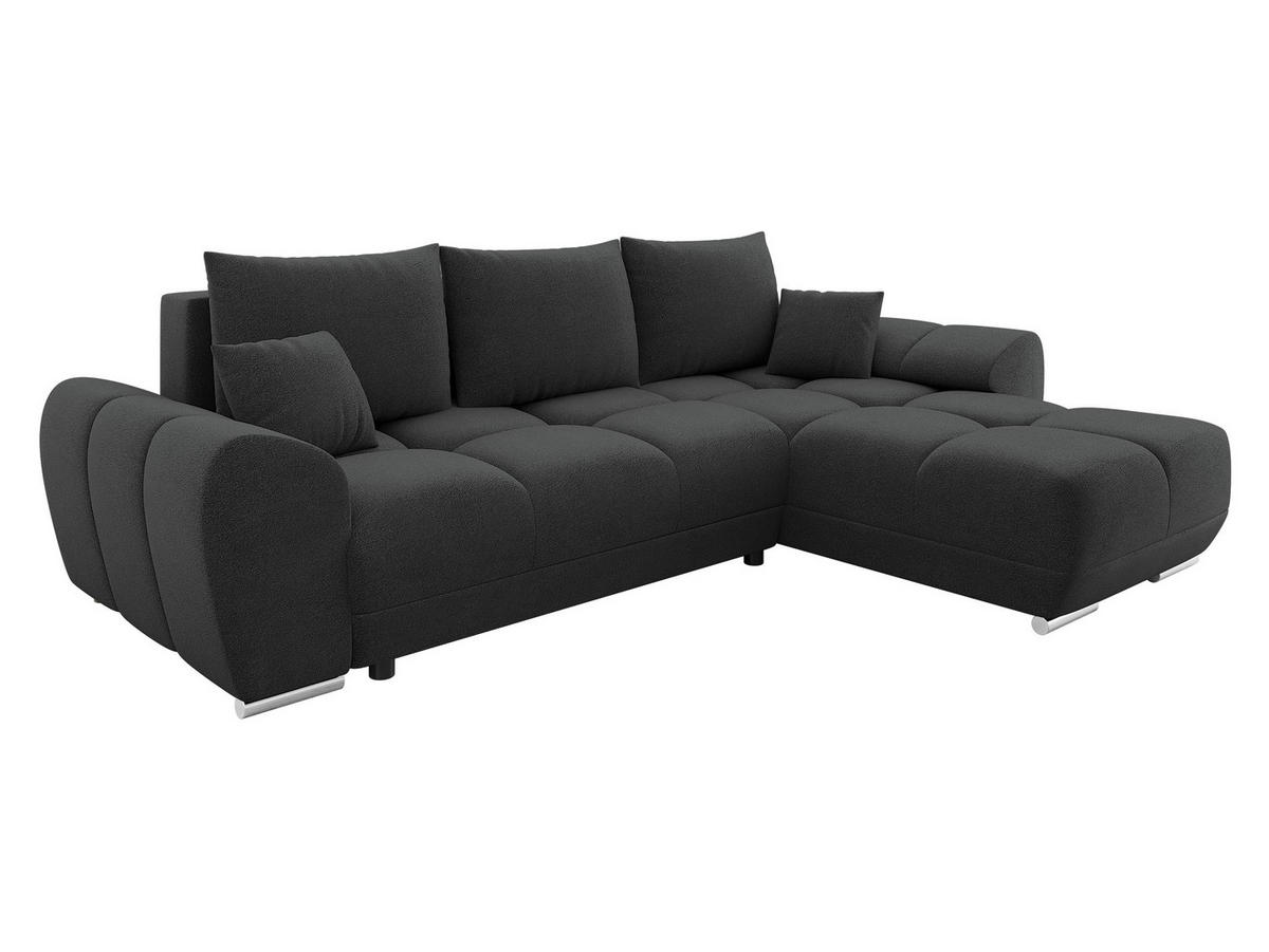 ECKSOFA Logo - Anthrazit, Holz/Kunststoff (291/183cm) - MIRJAN24