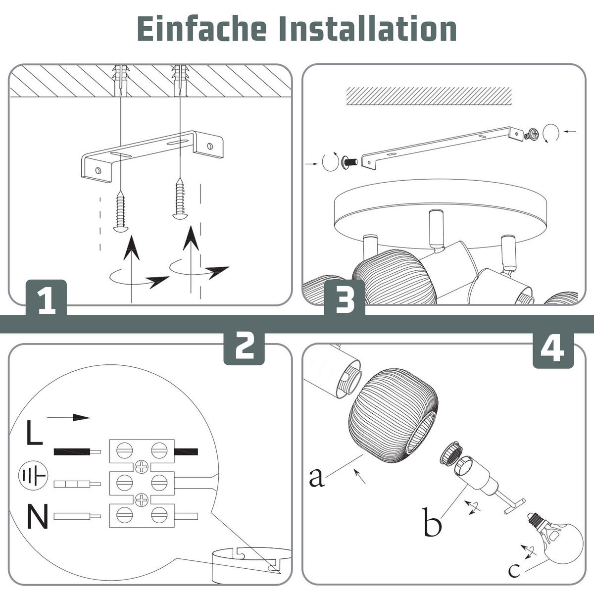 STRAHLER Flowers 19/19/14 cm - Schwarz, Metall (19/19/14cm) - Nettlife